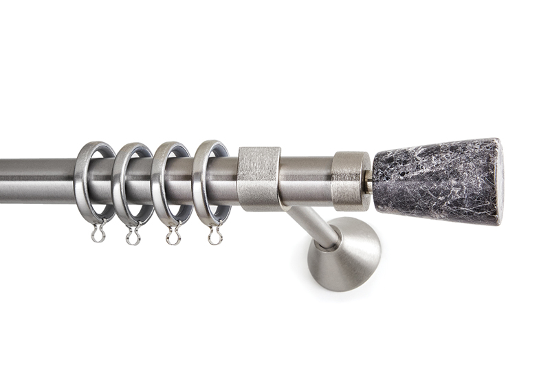 Anartisi Κουρτινόξυλο Φ25 Inox 'Marble Collection' Ioni